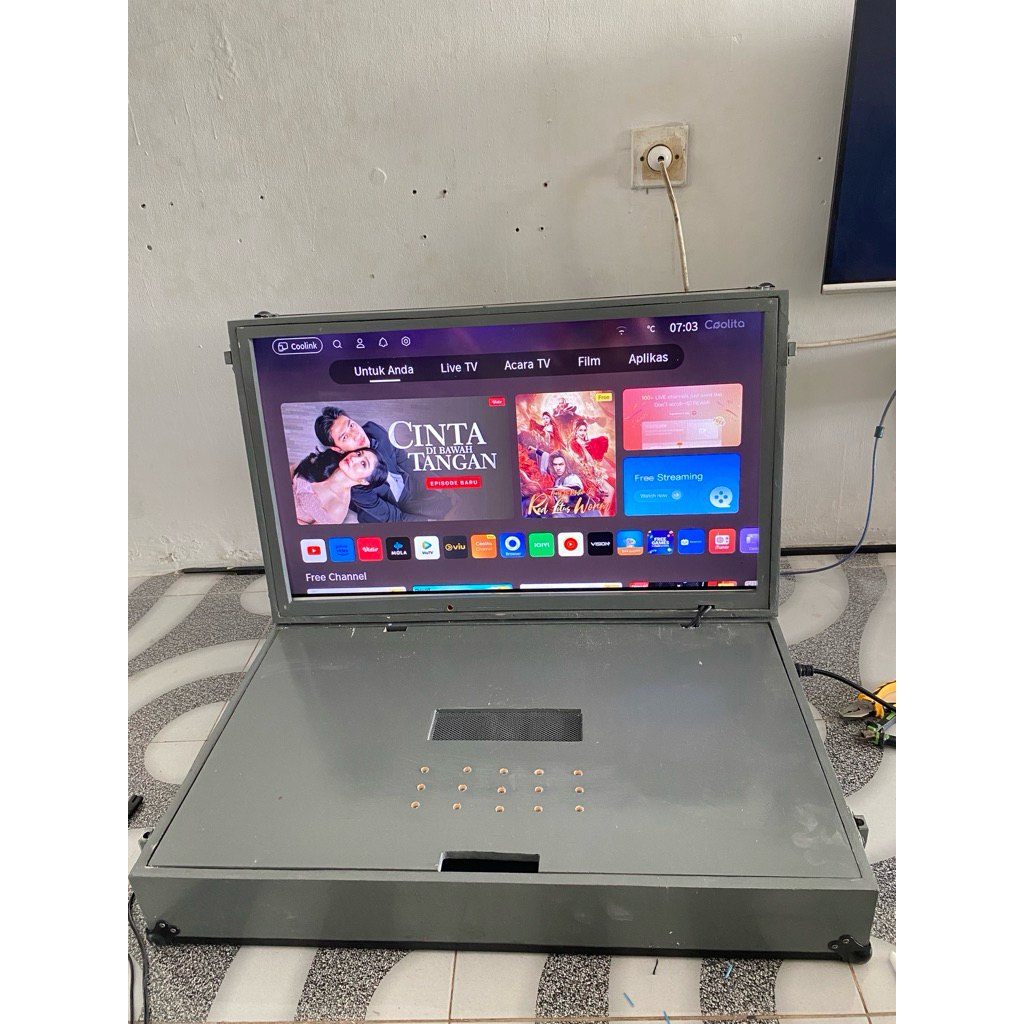 Jual BOX 32inc , BOX SAJA ( contoh pakai tv coocaa 32inc ) | Shopee ...