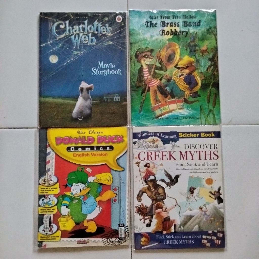 Jual Buku Anak Import - Charlottes Web - Brass Band Robbery -Greek ...