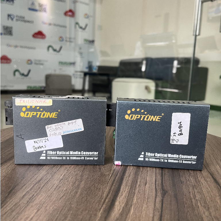 Jual [SEPASANG] Optone OPT-1201S25 TX-1310nm dan RX-1550nm Fiber ...