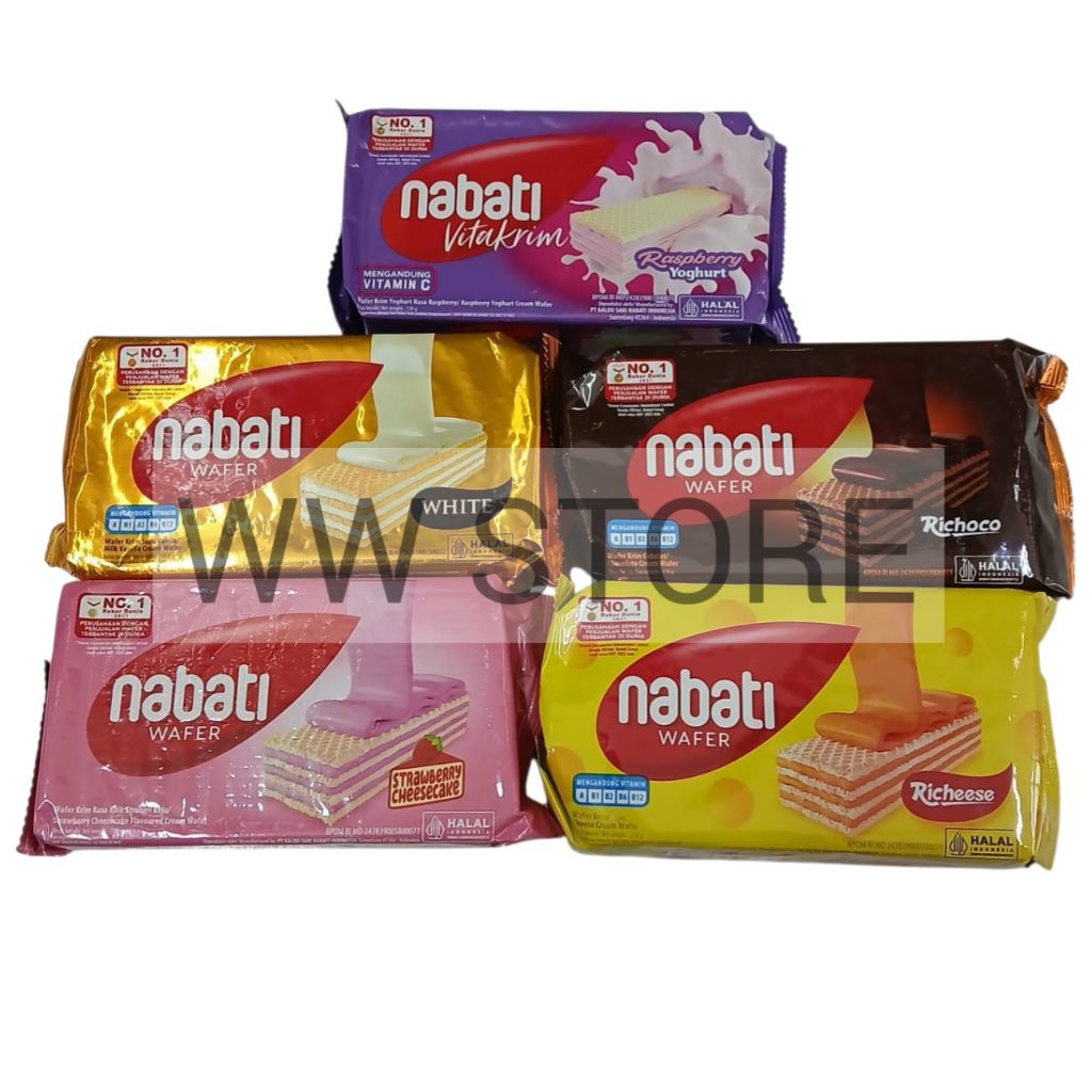 Jual Wafer krim rasa cokelat coklat / keju / keik stroberi / susu ...