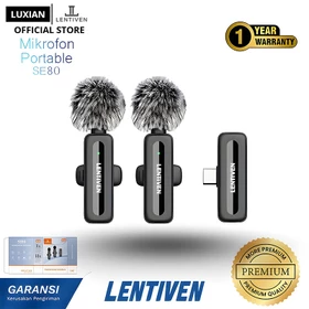 HZSUM LENTIVEN Wireless Microphone Mic Wireless Clip On Microphone Mikrofon Lavalier HP Plug