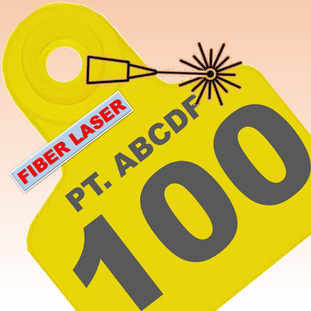 Jual NECKTAG 4X5cm NO 1-100 + INISIAL (HARGA PER PCS PEMBELIAN MINIMAL ...