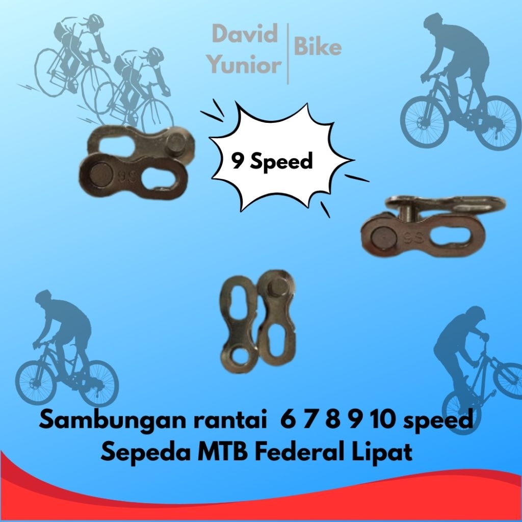 Jual Sambungan Rantai Untuk Sepeda MTB Federal Lipat 6 7 8 9 10 Speed ...