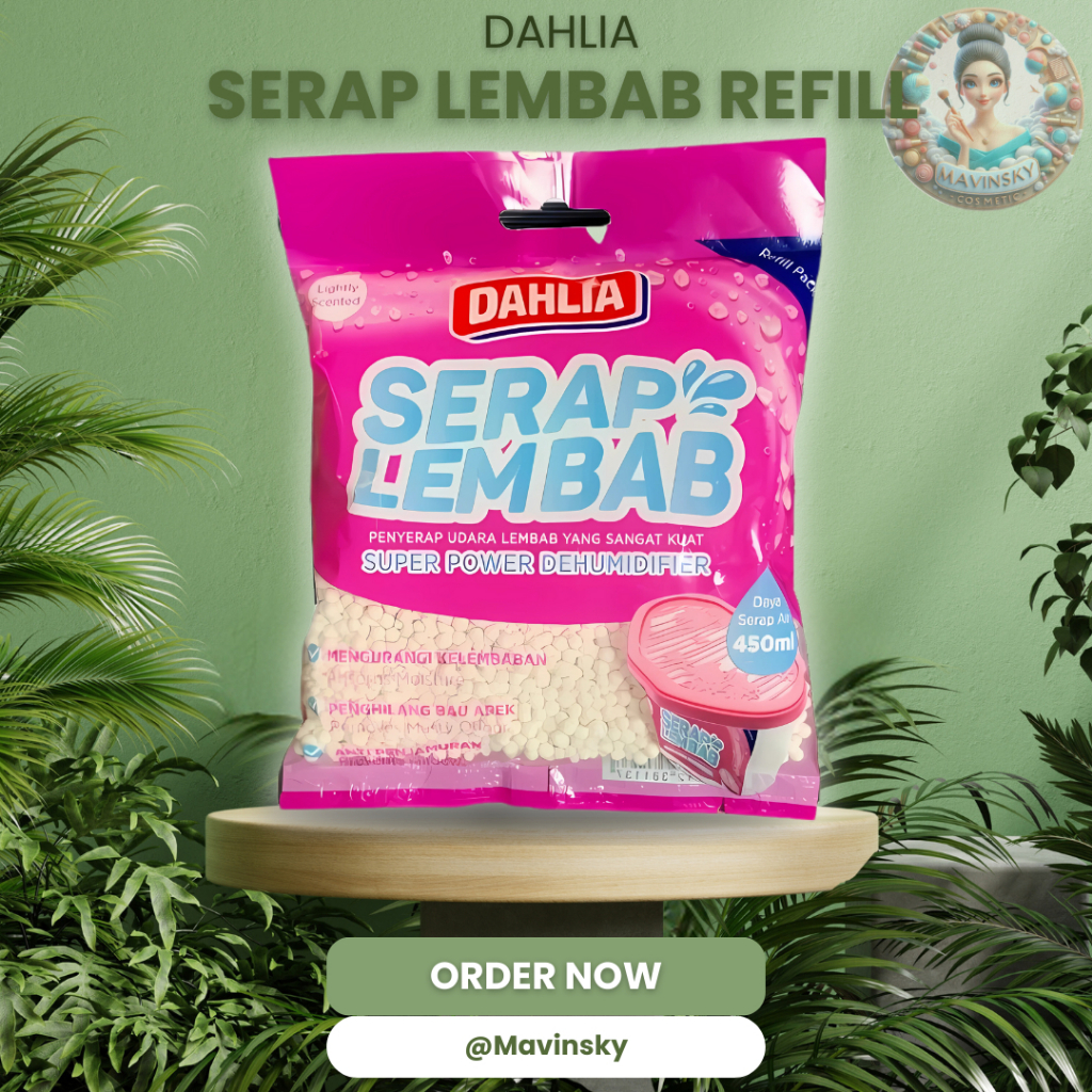 Jual •MAVINSKY• | DAHLIA Refill Serap Lembab dan Bau, Menyegarkan Udara ...