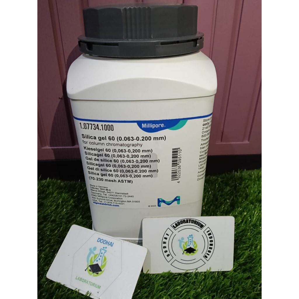 Jual silica gel 60 (0,063-0,200 mm) for column chromatography , MERCK 1 ...