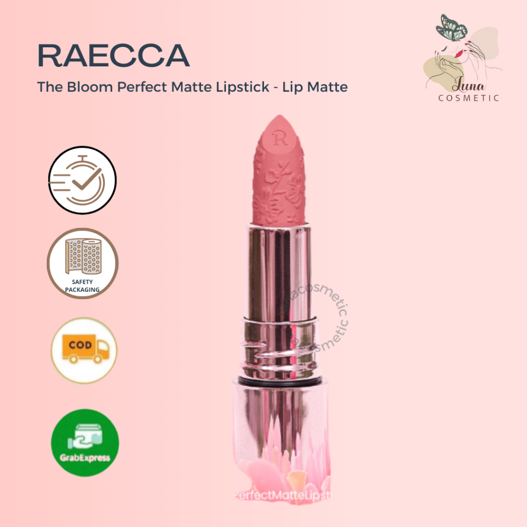 Jual [New Launching] Raecca The Bloom Perfect Matte Lipstick - Lip ...