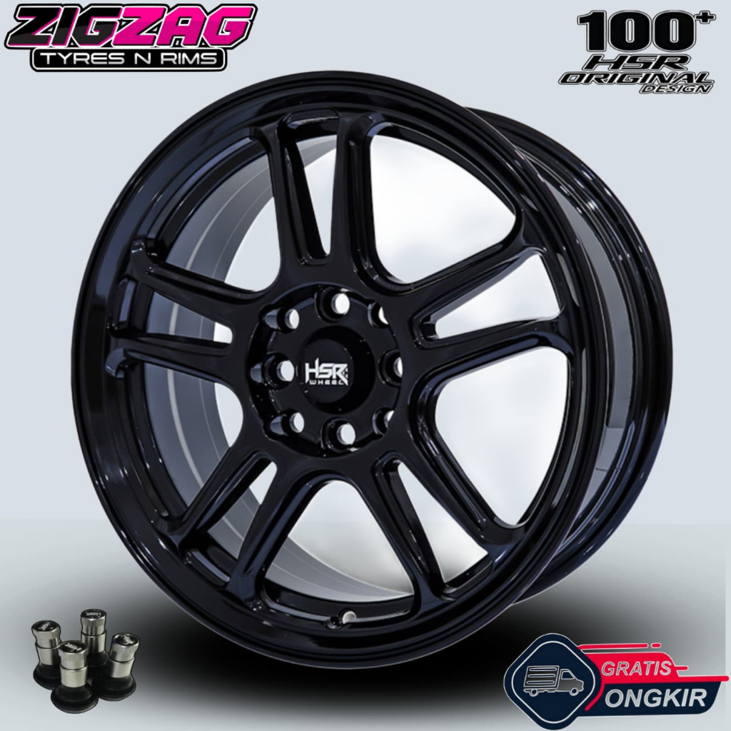 Jual Velg mobil R16 HSR NX SPO Racing Pnp jazz City Fronx brio Freed ...