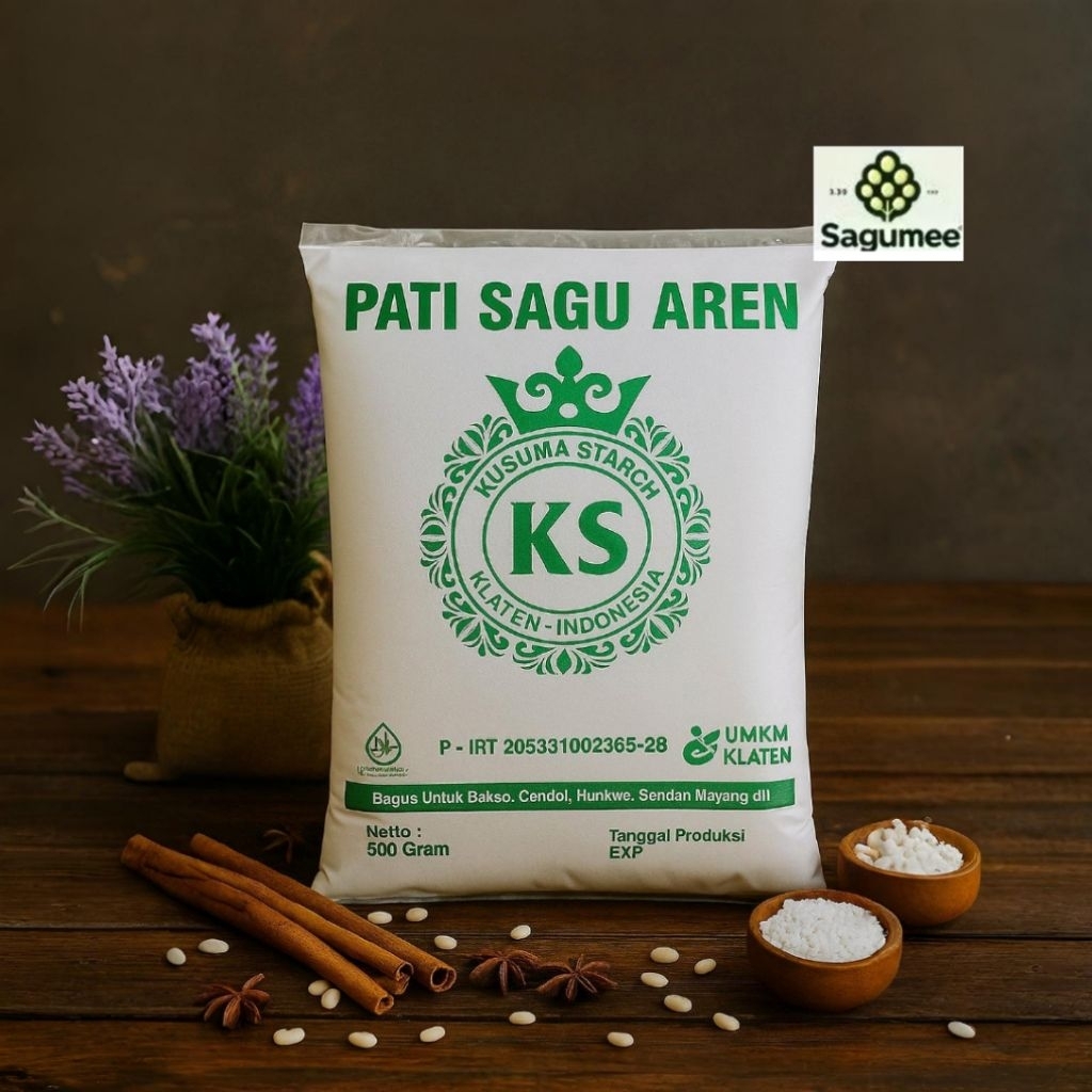 Jual Tepung Sagu 500 Gram Merk Kusuma | Shopee Indonesia