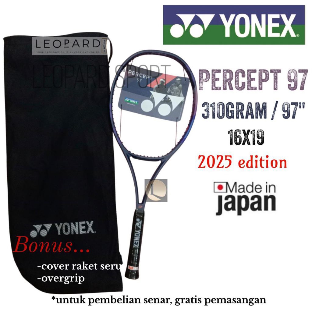 Jual Raket Tenis Yonex PERCEPT 97 310g 2025 Midnight Navy / Tennis ...