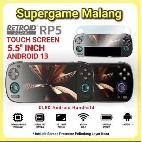 Jual Retroid Pocket RP5 Retro Game RP 5 Console PC Android Portal ...
