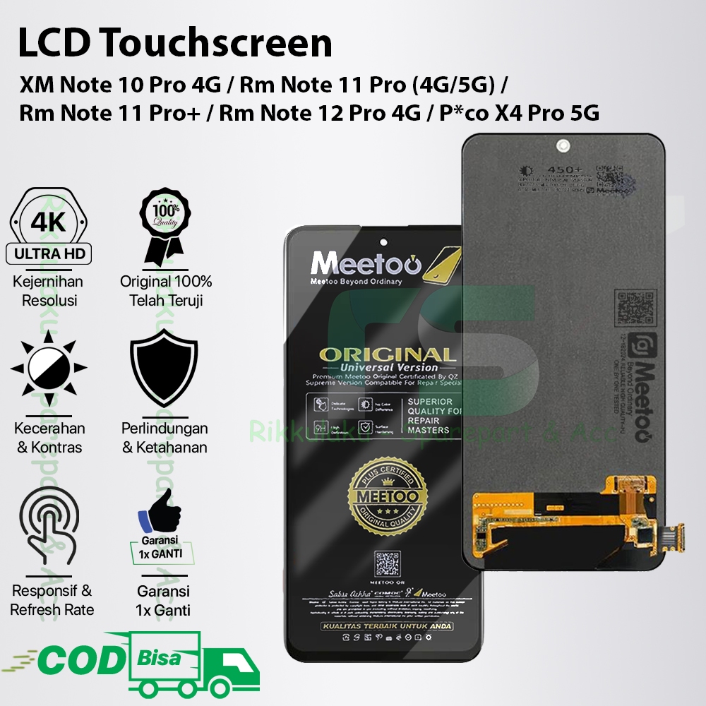 Écran LCD Original Pour Xiaomi Redmi Note 11 Pro 4G/5G Et Poco X4 Pro 5G – Neuf, Compatible