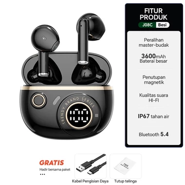 2026 Headset Bluetooth Nirkabel TWS Baru M20 Pro Powerbank 2 In 1 Full Bass 10D HIFI Stereo