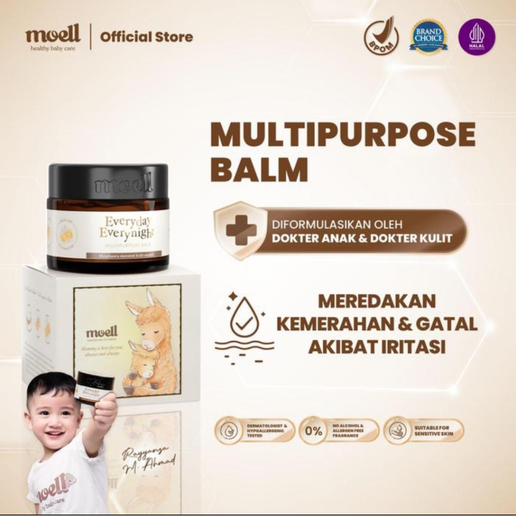 Jual Moell Multipurpose Balm 30gr | Shopee Indonesia