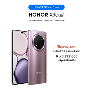 [EXCLUSIVE LAUNCH] HONOR X9C (12/256GB) 108 MP (Kamera Utama) 18MP (Kamera Selfie) | AMOLED 120Hz | 6600 mAh 66W Wired