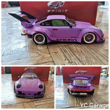 Jual 1/18 GT Spirit Porsche RWB Rotana Matt Purple | Shopee Indonesia