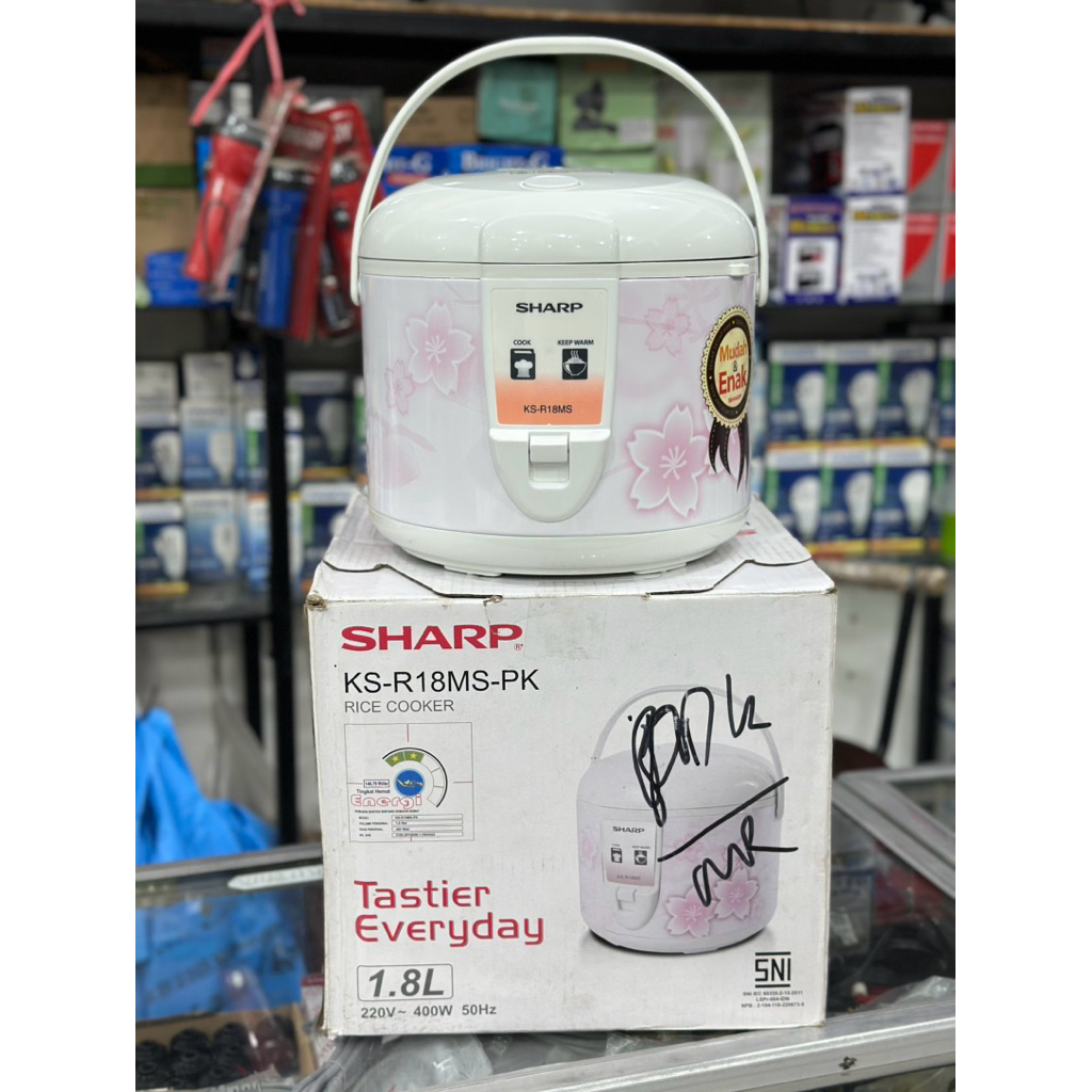 Jual Sharp Rice Cooker KS-R18MS-PK – Kapasitas 1.8 Liter | Shopee Indonesia