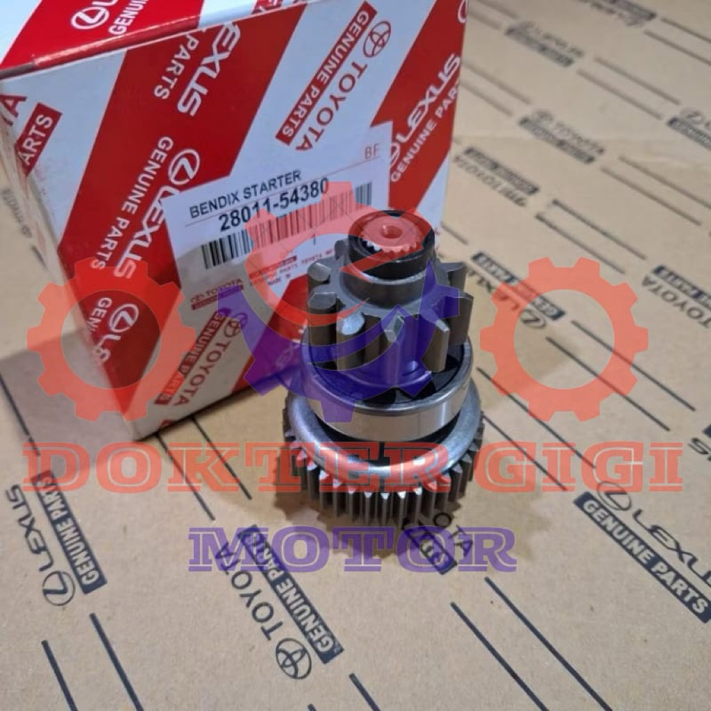 Jual BENDIX STARTER TOYOTA INNOVA DIESEL/HILUX VIGO GIGI 10T..28011 ...