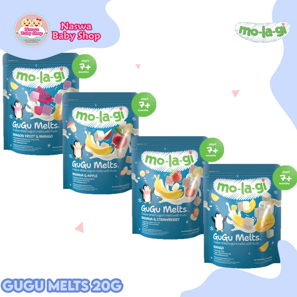 Jual Molagi Gugu Melts Snack Sehat Anak Tanpa MSG & Pengawet 7m+ 20g ...