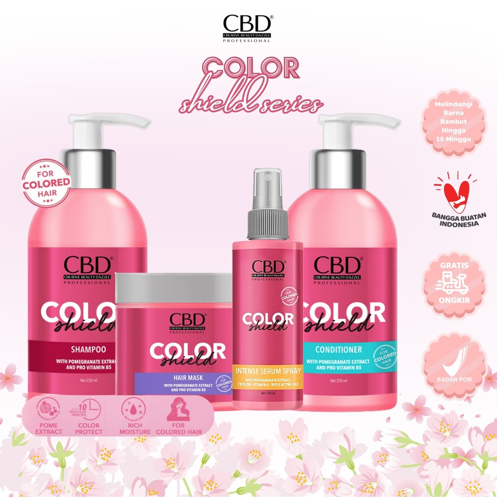 Jual CBD Color Shield Hair Mask | Shampoo | Conditioner | Hair Spray ...