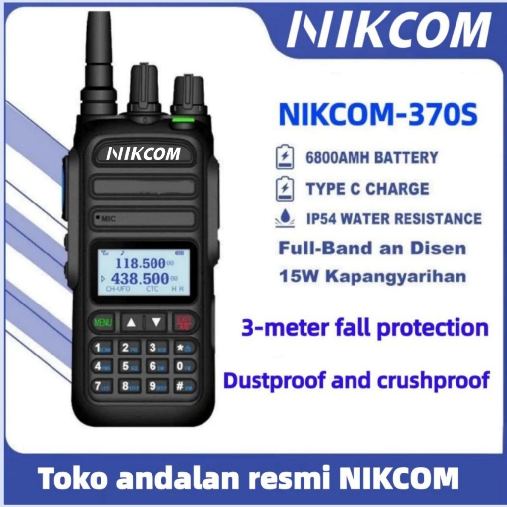 Jual HT NIKCOM 370S Radio Handy Talky Walkie Talkie Anak Handphone ...