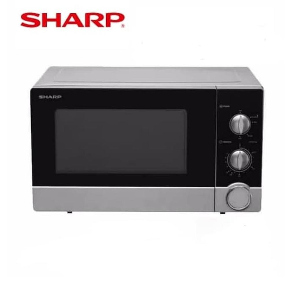 Jual Sharp R-21D0(S)IN Microwave Oven Hitam/Silver Kapasitas 23 Liter ...