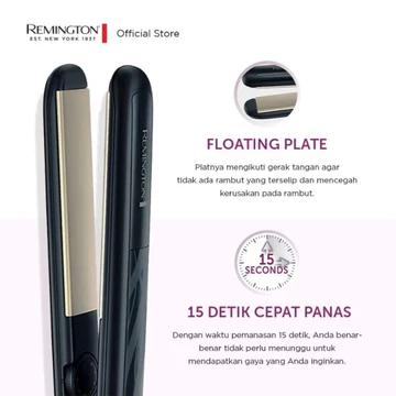 Remington Catokan Pelurus Rambut Ceramic Straight 230 S3500 Hitam
