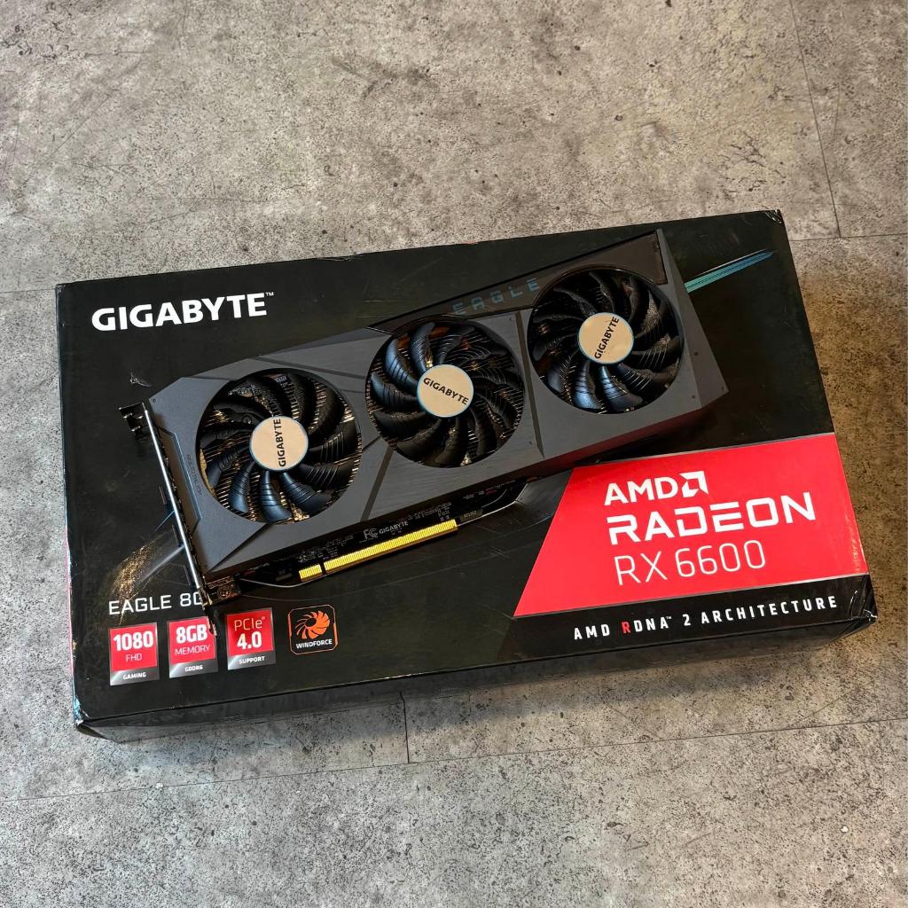 Jual GIGABYTE RADEON RX 6600 EAGLE 8GB GDDR6 AMD VGA / RX6600 | Shopee ...