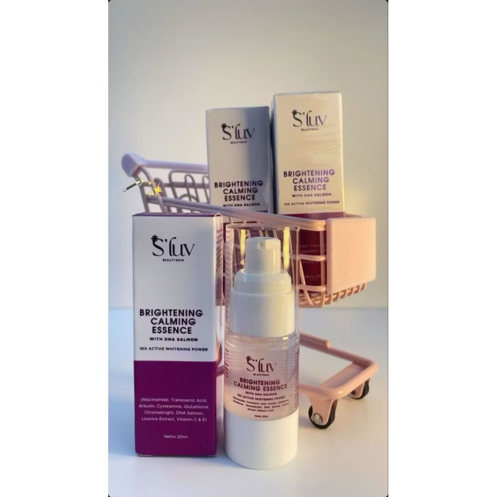 Jual [DISTRIBUTOR RESMI] S'LUV BEAUTY SKIN Brightening Calming Essence ...