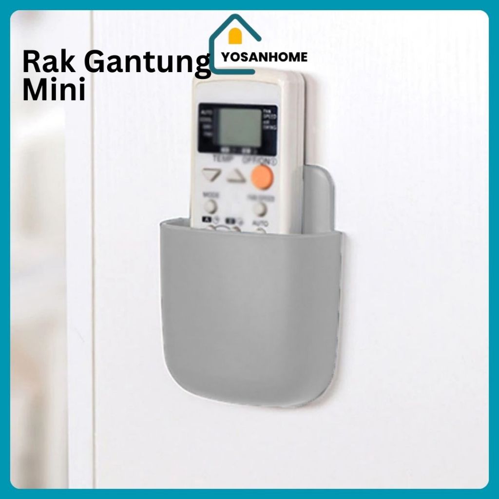 Jual Holder Rak Gantung Mini Organizer Storage Box - Rak gantung hp ...