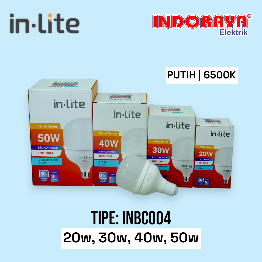 Jual Lampu Capsule LED In-Lite INBC004 Value Series - Varian 20W 30W ...
