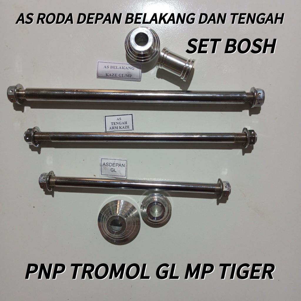 Jual A Roda Depan Belaang Tengah Et Boh Pnp Tromol Gl Mp Tiger Aze ...