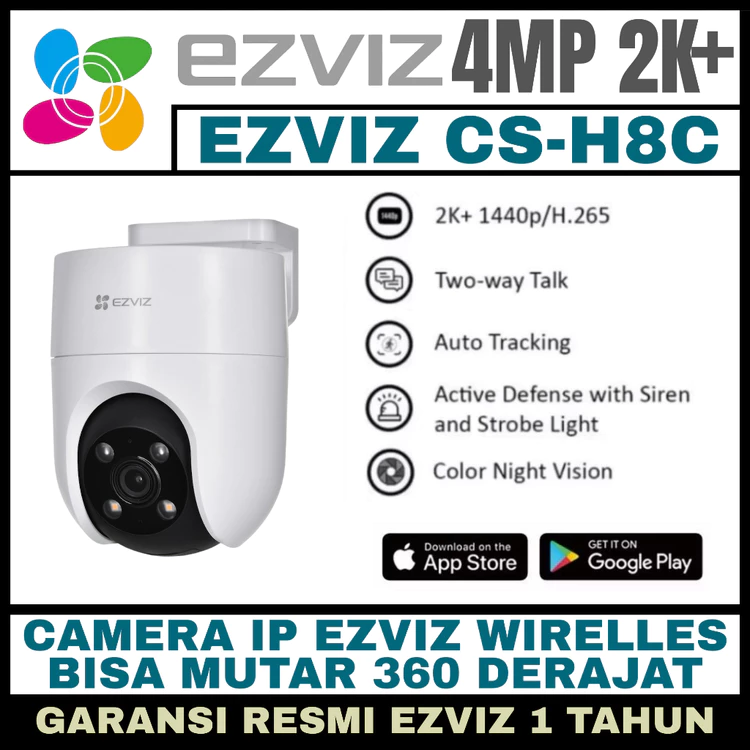 Camera CCTV Ezviz H8c 4MP Outdoor Wifi