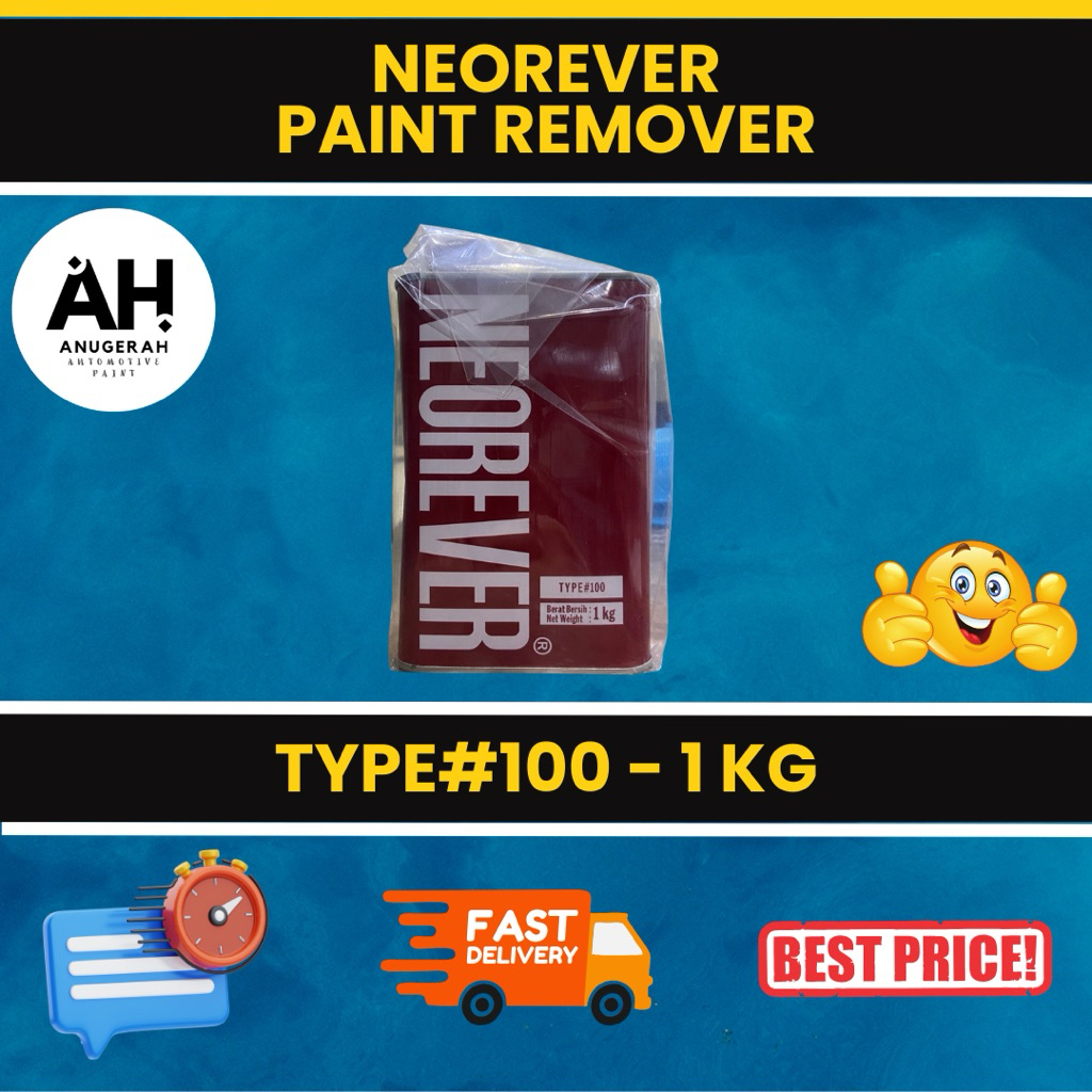 Jual Neorever Paint Remover Type#100 (1 KG) // Perontok & Pengelupas ...