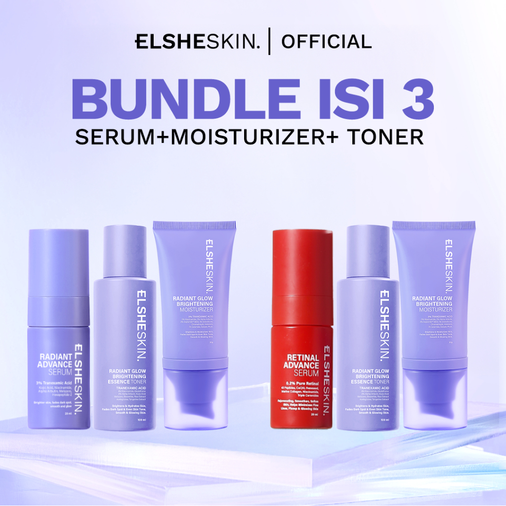 Jual [PAKET ISI 3 PCS] Elsheskin 3Pcs 20ML Skincare Serum, Moisturizer ...