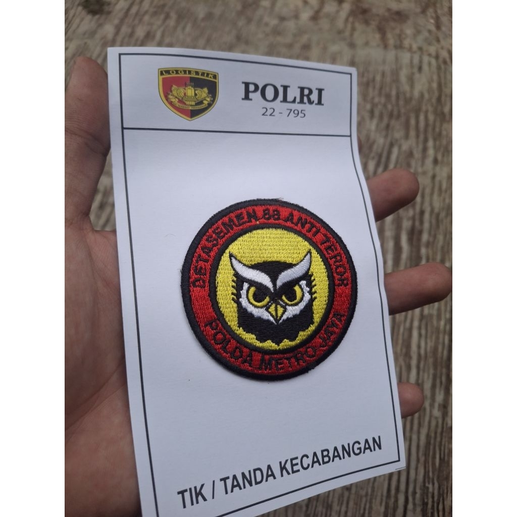 Jual Tanda Fungsi Densus 88 POLDA METRO JAYA | Shopee Indonesia