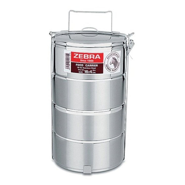 Jual Zebra Rantang 4 Susun Stainless steel 16x4 (150164) / Food Carrier ...
