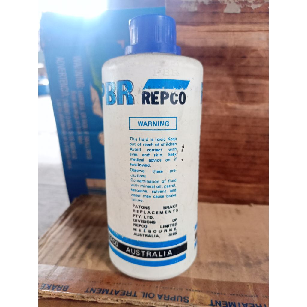 Jual Repco PBE Brake Fluid Minyak rem Repco PBR Bottle 22 Oz. | Shopee ...
