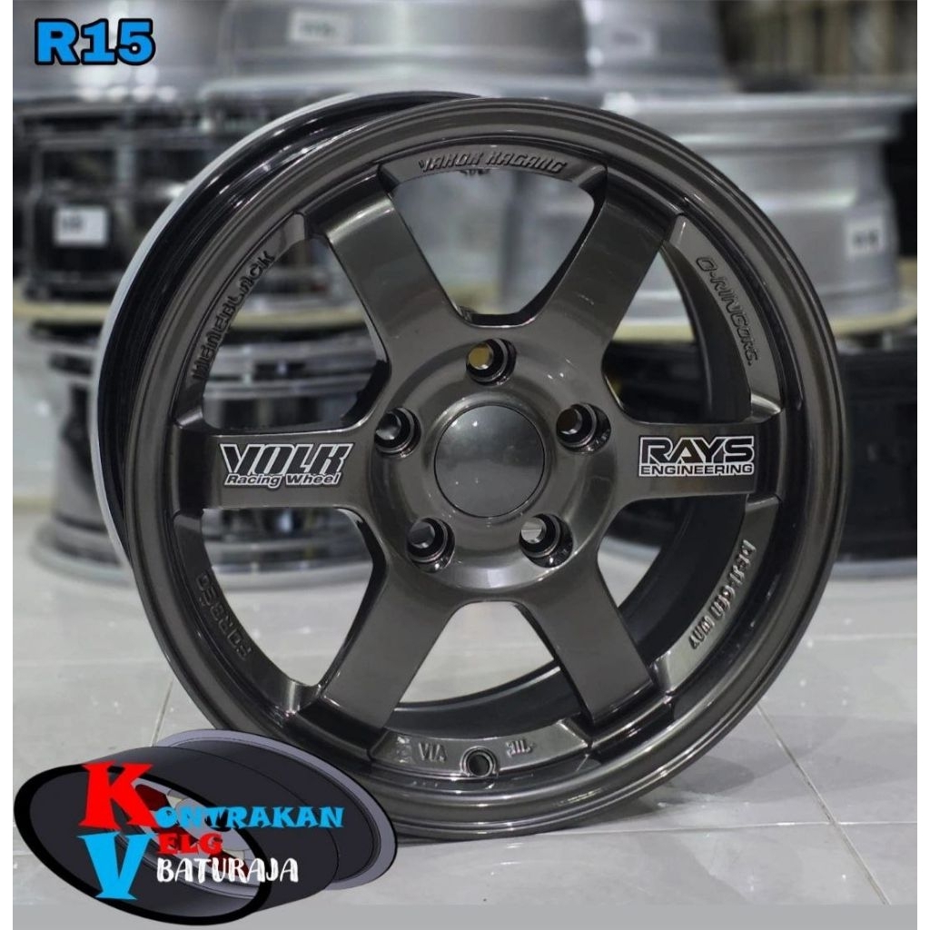 Jual Velg Rays TE37 R15 5x114 ( INNOVA ERTIGA RUSH TERIOS XPANDER DLL ...