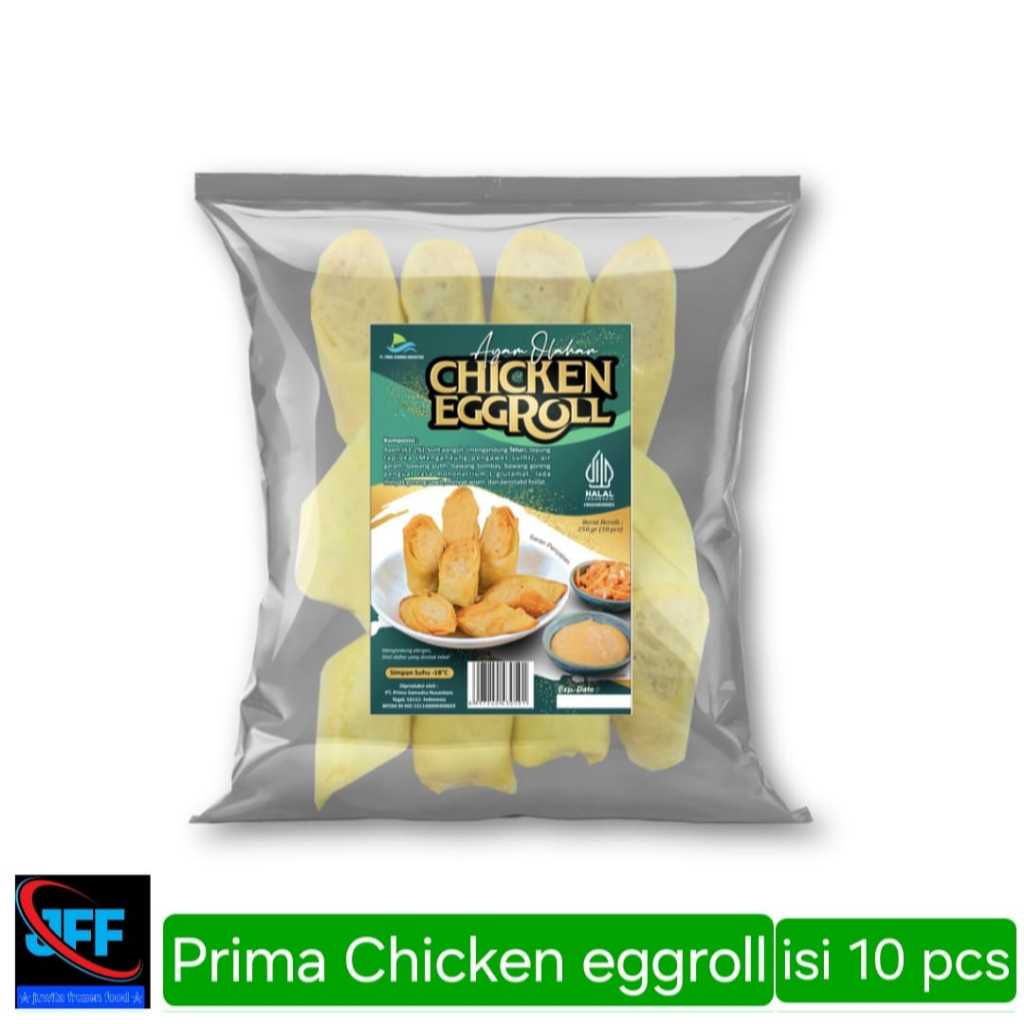 Jual Prima Chicken Eggroll isi 10pcs | Shopee Indonesia