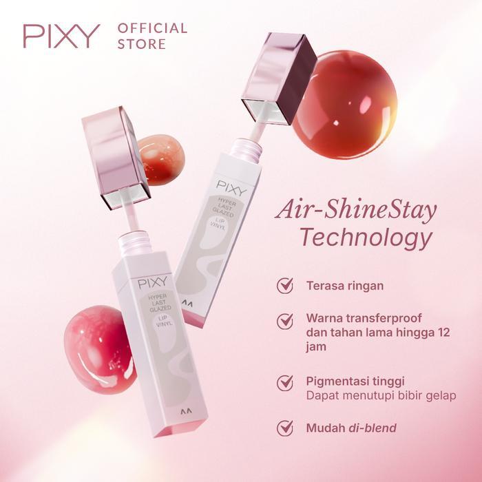 Jual PIXY Hyperlast Glazed Lip Vinyl | Shopee Indonesia