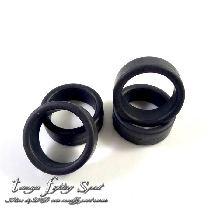 Jual Rep Ban Maroon Tamiya (m) 4pcs Low Friction PP+Elastomer Tires Ban ...