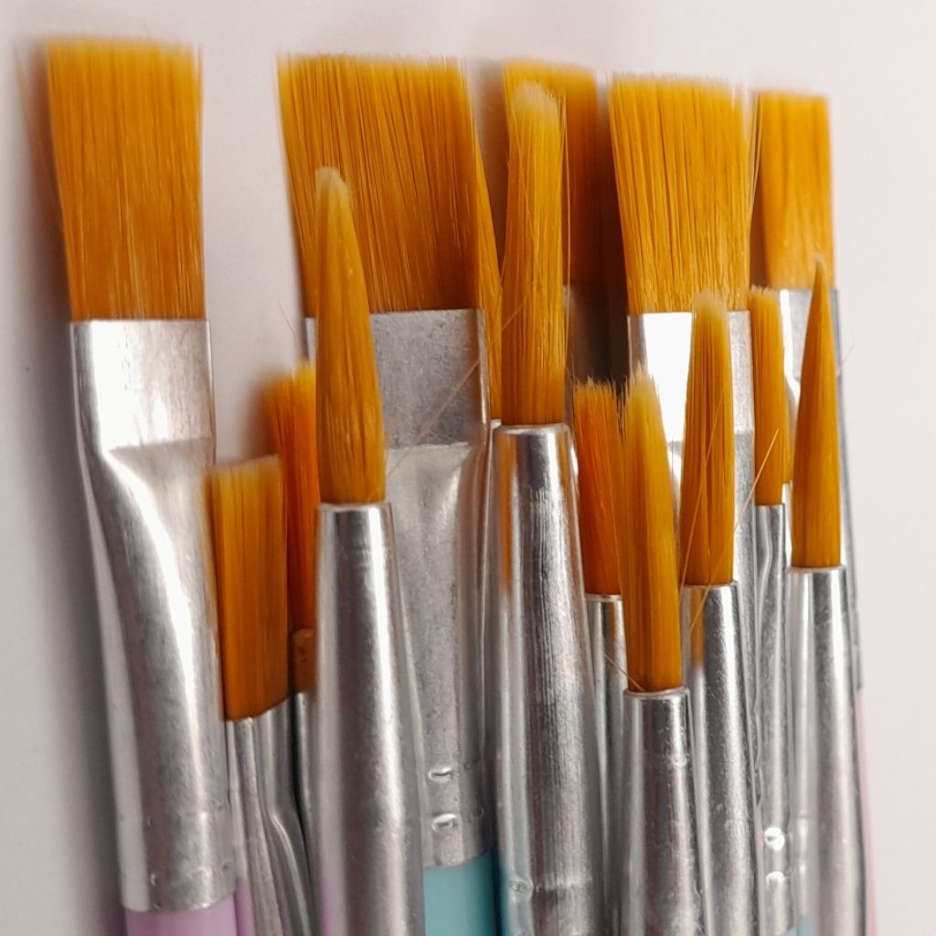 Jual Kuas lukis | kuas menggambar Combo 6 pcs | Shopee Indonesia
