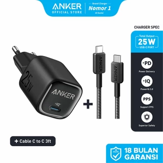 Anker Wall Charger Adaptor 25W 45W GaN Kabel for Samsung iPhone 16 15 PD USB Type C Fast Charging PPS
