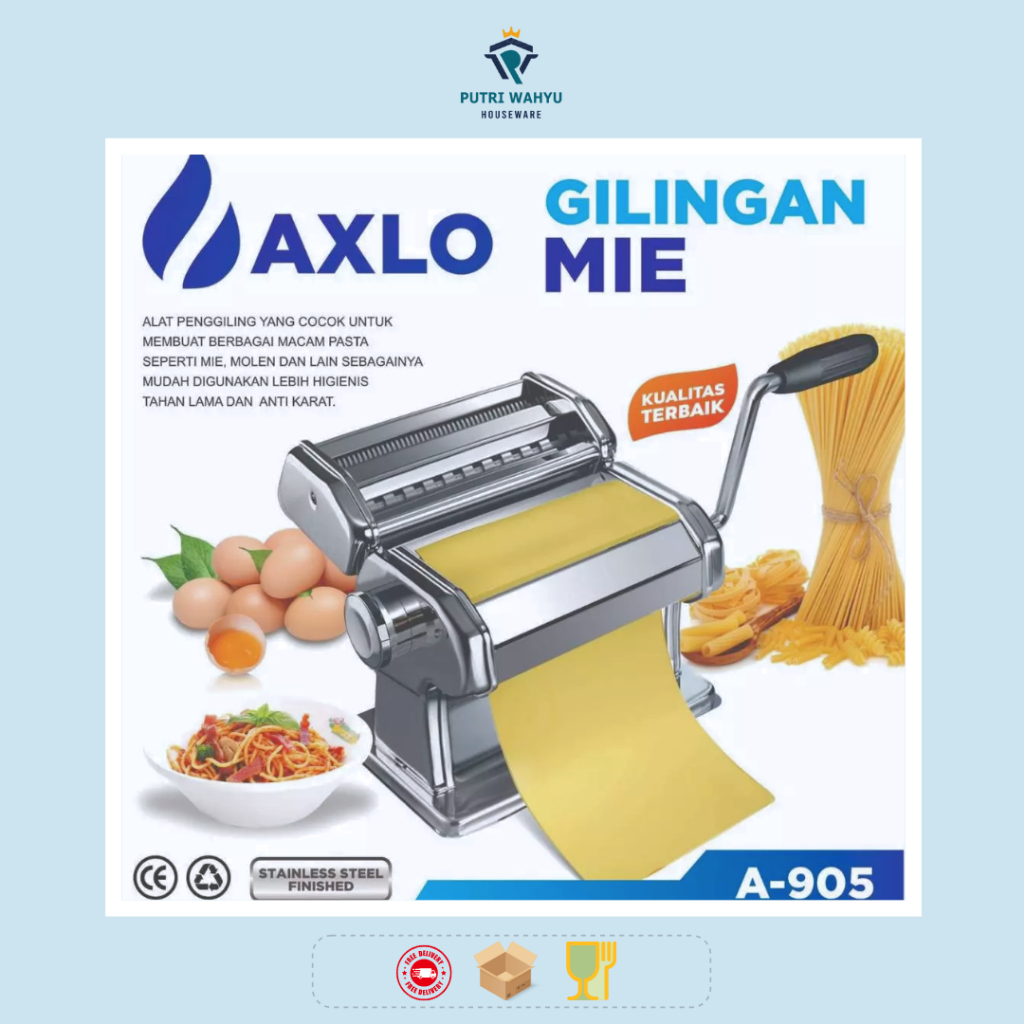 Jual Pasta Maker / Mesin Gilingan Mie / Gilingan Molen Set GSF-4150 ...