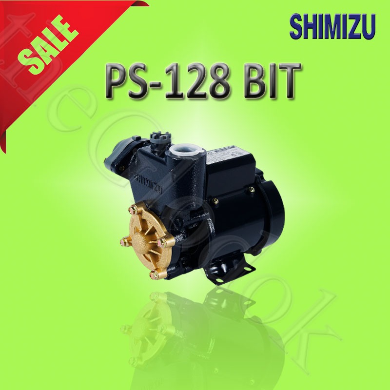 Jual Pompa Air Shimizu listrik PS 128 bit ps128 128bit ps128bit shimizu ...