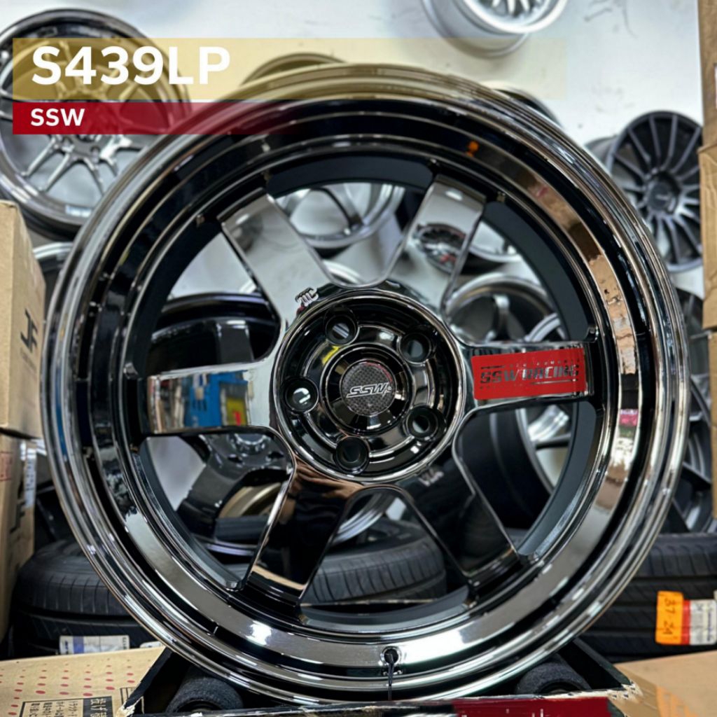 Jual VELG RACING TE37 ORIGINAL SSW THAILAND R18 LEBAR 8,5 PCD 5X114,3 ...