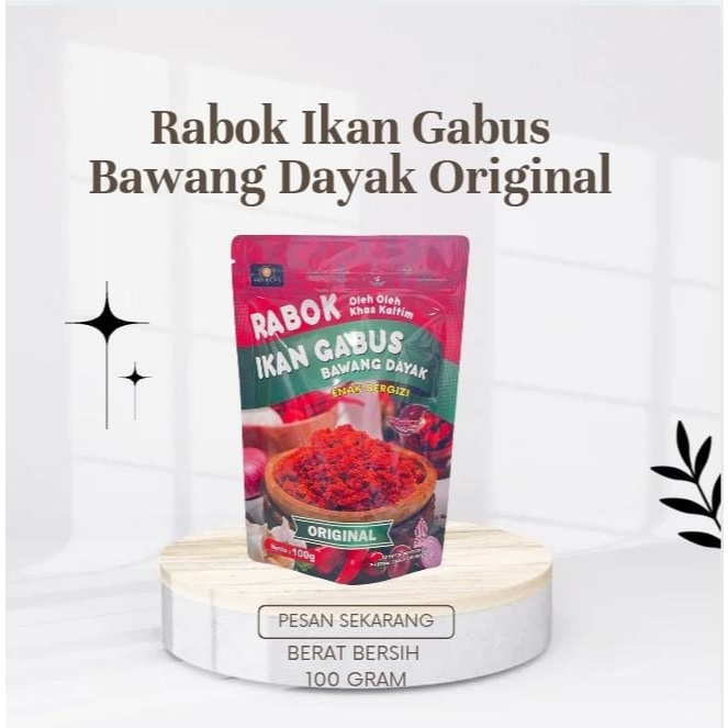 Jual RABOK IKAN GABUS BAWANG DAYAK ORIGINAL KHAS KALIMANTAN TIMUR ...