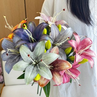 Jual Simulasi Bunga/Satu bunga satu bunga lili/2 Bunga Lili/Replika ...