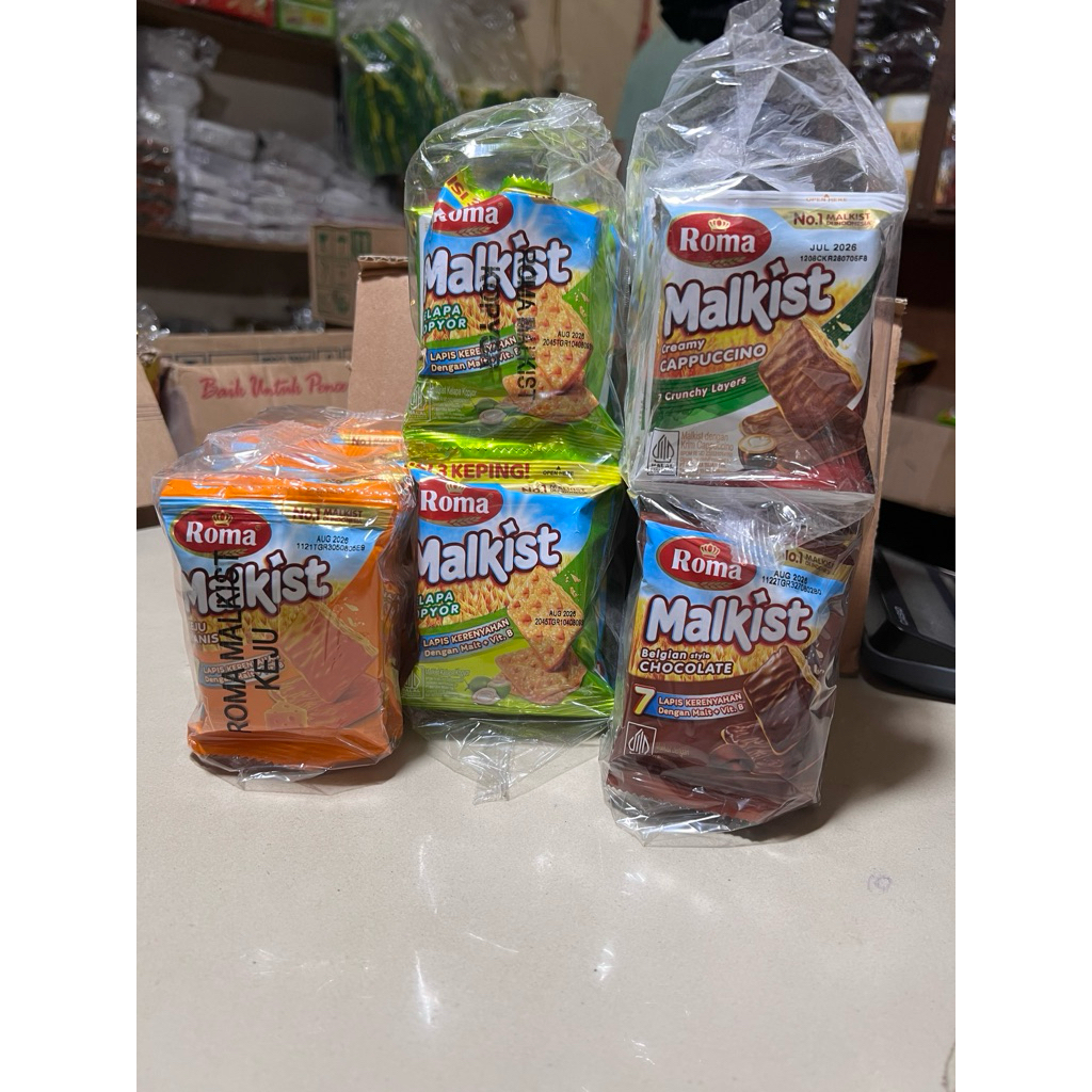 Jual Roma Malkist Sachet 1pack isi 10pcs | Shopee Indonesia