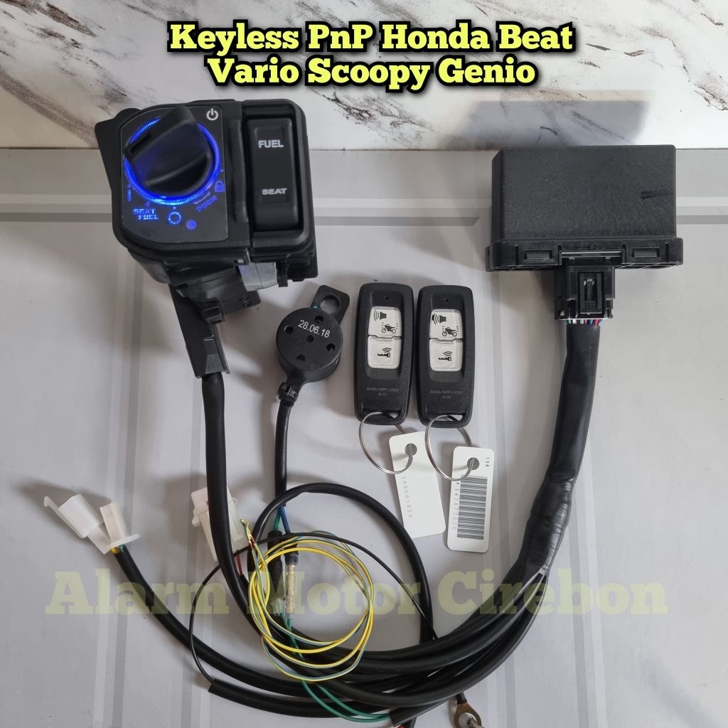 Jual Keyless Honda New PCX 160 tanpa coak body bisa di pasang genio ...
